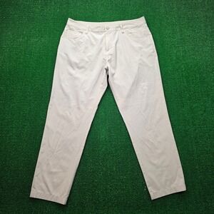 The Normal Brand Pants Mens 36x28 Khaki Stone Performance Stretch Commuter